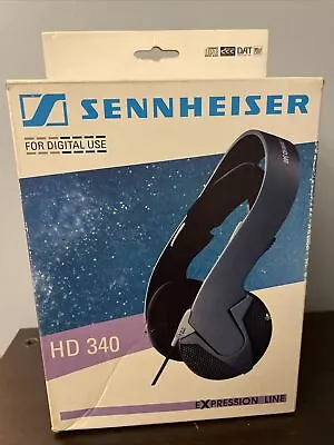 Sennheiser HD 340 On-The-Ear Expression Headphones In Box • $57.50