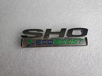 OEM Rear Trunk Decklid Emblem Nameplate SHO ECOBOOST Taurus DG1Z-9942528-A 1L6 • $22.99