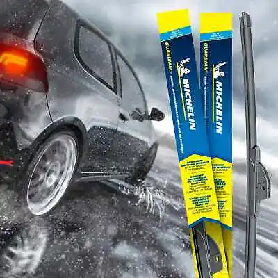 Michelin Guardian + Beam Wiper Blades Windshield Rubber Coating Auto Car 18 Inch • $24.99