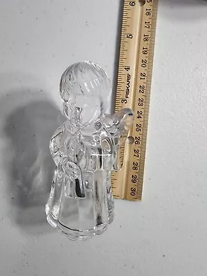 MIkasa Crystal Sweet Angel Cherub Candle Holder 4  • $2.25