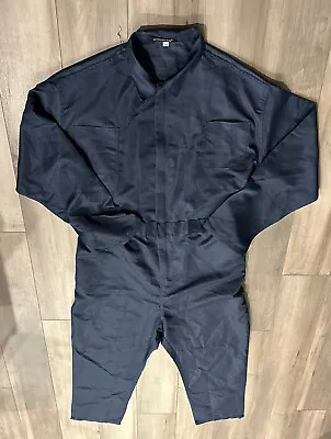 Halloween Michael Myers Homelex Blue Coverall Jumpsuit Costume Size 2XL • $50
