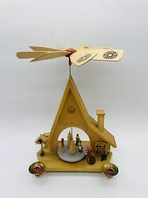 Vintage Christmas Erzgebirge Wooden German Candle Pyramid Hansel And Gretel • $126