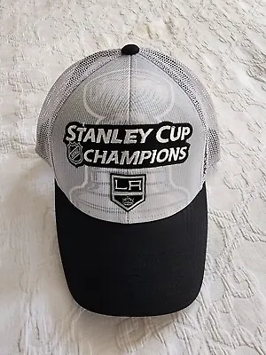 Los Angeles Kings Reebok NHL Stanley Cup Champions Hockey Trucker Cap Hat VD31Z • $15