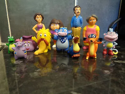 £11.99 • Buy Dora The Explorer And Friends 12 Pcs Toy Figure Set/cake Topper New Uk Seller