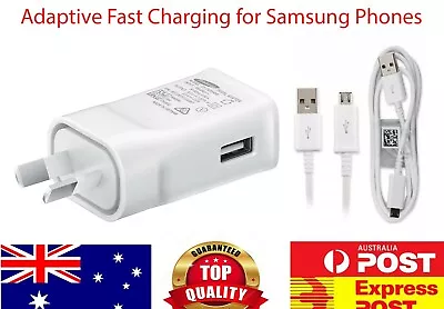 Adaptive FAST Wall Charger For Samsung S7 S8 S9 S10 Note 8 9 10 • $8.99