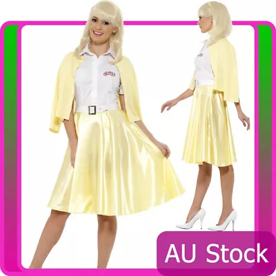 $52.99 • Buy Licensed Womens Grease Good Sandy Costume 1950s 50s Smiffys 50's Fancy Dress
