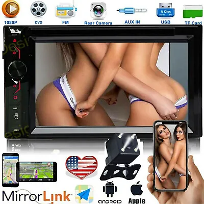 For Fit Cadillac CTS SRX 2003-2007 Car Stereo Radio DVD CD Player AUX Bluetooth • $113.28