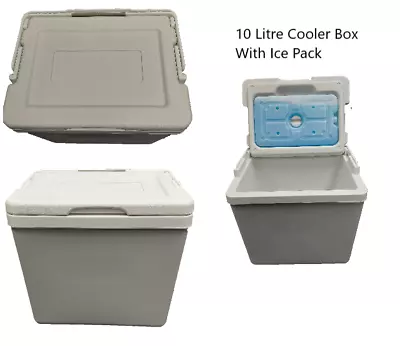 10 Litre Cooler Box With Removable Ice Pack • £19.99