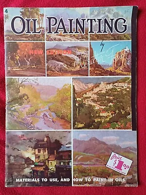 Oil Painting By Walter Foster - How To Paint In Oils - Vintage • £3.49