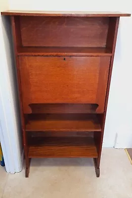 Antique Oak Art's And Crafts Student's Bureau • £150