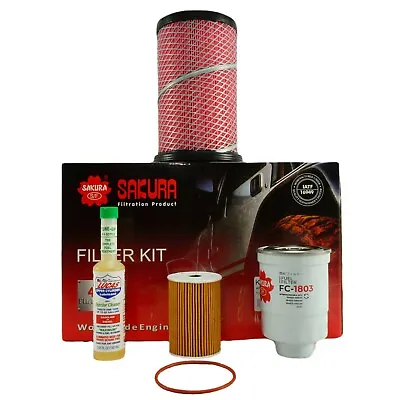 Sakura Filter Service Kit K-18070 For Nissan Navara D22/Elgrand E50 3.0L ZD30DDT • $70.20
