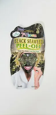 Montagne Jeunesse 7th Heaven Black Seaweed Peel Off Mask 0.3 Fl Oz 12 Pack • $19.95