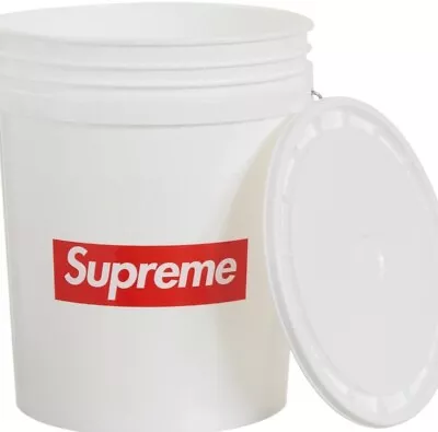 Supreme X Leaktite 5-Gallon Bucket 🪣 SS24 - Order Confirmed ✅ • $29