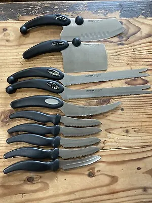 Miracle Blade III Perfection Series Knife Set W/Knife Block - 10 Pieces • $79.99