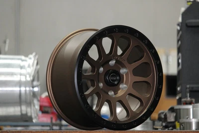 $1240 • Buy HOLDEN COLORADO 17 X9J 4x4 RUFF Wheels Matte Bronze / Satin BLK -14 Set Of 4