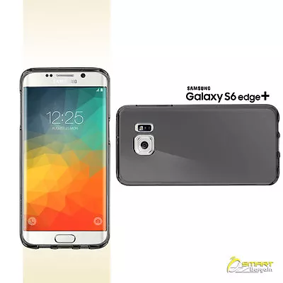 Black Matte TPU Jelly Soft  Gel Case Cover For Samsung Galaxy S6 Edge Plus + • $4.59