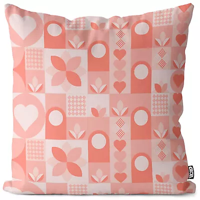 Hearts Pattern Love Mother's Day Pillowcase Birthday Gift Mother's Mom Val • £21.68