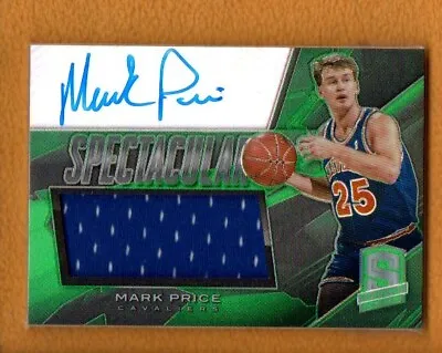 Mark Price 2013-14 Panini Spectra Bk Spectacular Prizm Jersey Auto /175 • $19.99