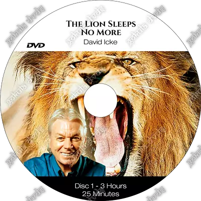 THE LION SLEEPS NO MORE - DAVID ICKE [2 DVDs- 3h 25m / 3h 21m] • £10.95