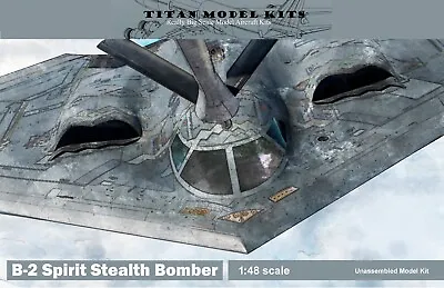 Titan Model Kits 1:48 B-2 Spirit Stealth Bomber • $419.99