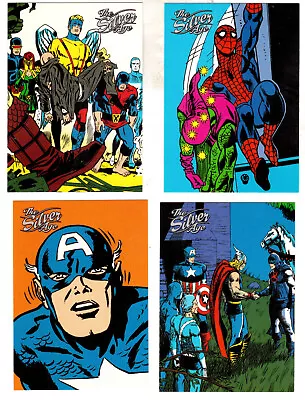 1998 Skybox Marvel Silver Age Complete 100-card Set • $29.95