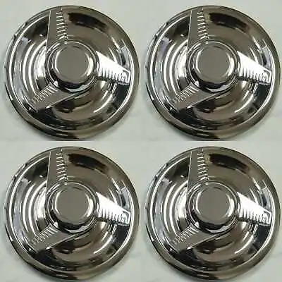 4 New Chevy GM 3 Bar Spinners Rally Wheel Center Hub Caps Rim 5 Lug Nut Covers • $62.99