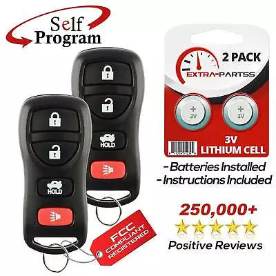 2 For 2004 2005 2006 Infiniti G35 G 35 Remote Keyless Entry Key Fob • $9.58