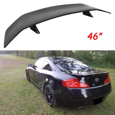 For Infiniti G37 G35 Sedan 46  Carbon Rear Trunk Spoiler GT Style Racing Wing US • $99.58