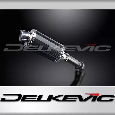 BMW K1300S 2009-2016 Delkevic Slip On 9  Oval Carbon Exhaust Muffler Kit • $283.99