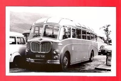 £2.95 • Buy Photo - MacTavish Of Arrochar KGG708 - Duple Rebodied 1953 MacBraynes AEC Regal