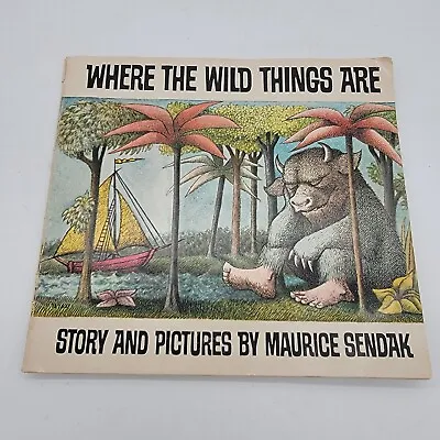 WHERE THE WILD THINGS ARE Maurice Sendak Vintage 1963 Edition RARE • $55