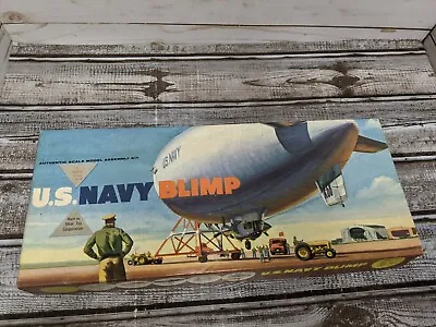 Vintage Ideal Toy Co ITC US Navy Blimp Plastic Model Kit • $49.99