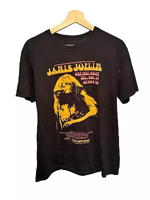 Vintage Janis Joplin Madison Square Garden T-Shirt Size Medium Music Band  • $24.99