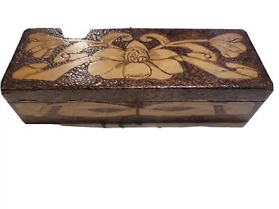 £80 • Buy Arts And Crafts Pokerwork Style Box