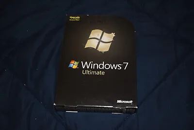 Microsoft Windows 7 Ultimate 32/64-Bit Retail Upgrade DVD W/Key • $49.99