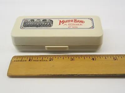 Harmonica M. Hohner Marine Band No. 1896 A440 Key Of C Case Included Super Clean • $17.99