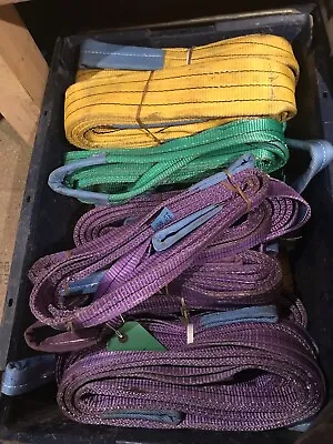 4m 3T 3000kg Webbing Lifting Sling Strap Strop Flat E4 • £24