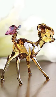 Swarovski Disney Bambi Multicolor Retired Collectible Crystal Figurine #5004688 • £760.53