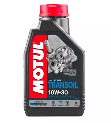 Motul Transoil Mineral Transmission Gear Box Different Oil 10W30 1 Liter 105894 • $17.95