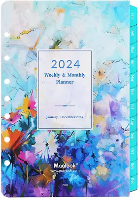 2024 Planner Refills - 7 Holes Punched Planner Refills 2024 Jan. 2024 - Dec. 2 • $15.42