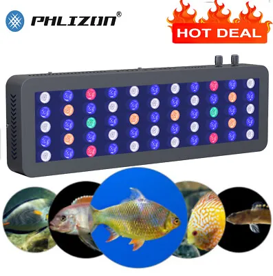 165W Aquarium LED Reef Light Dimmable For Fresh/Saltwater Marine Coral Fish Tank • $86.61