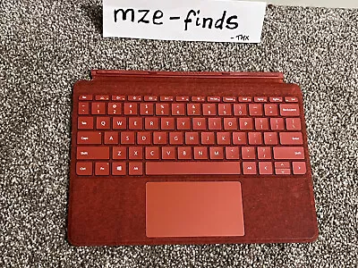 Microsoft KCS00084 Signature Type Cover For Surface Go - Poppy Red • $40