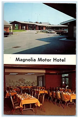 C1950's Multiview Quality Court Magnolia & Restaurant Vicksburg MS Postcard • $6.95