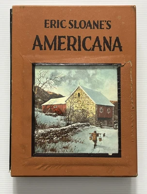 $50 • Buy Eric Sloane's Americana 3-Volume Set Slipcase HC DJ