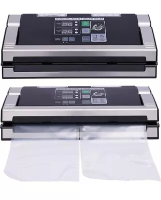 250W Double Pump Food Sealing Machine & Nozzle Vacuum Sealer For Commercial • $179.99