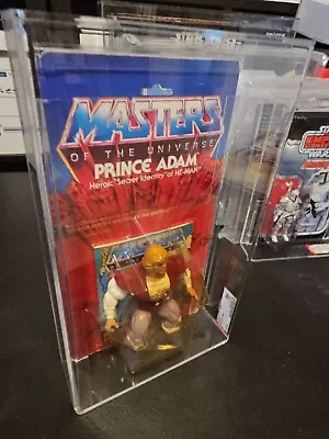 Masters Of The Universe Prince Adam (AFA 80-Y 1984 Mattel) • $1795