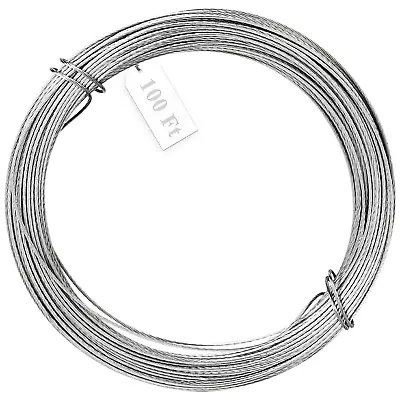 30Lb Braided Picture Hanging Wire For Photos Frames Artwork Mirrors Clocks • $18.72