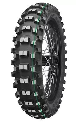 Mitas C-18 Rear Motorcycle Rear Tire 110/100-18 110 100 18 Single GREEN Stripe • $99.95