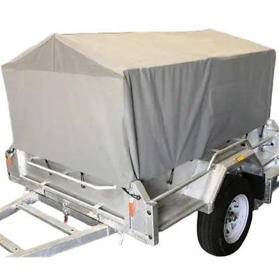 Box Cage Trailer Cover Canvas Tarp For 6x4x3 Ft 900mm High Cage • $370