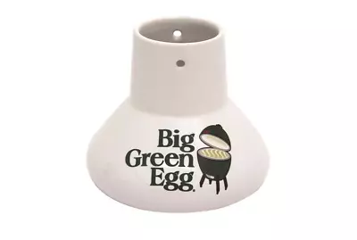 Big Green Egg Ceramic Vertical Chicken Roaster Sittin'  Chicken 119612 • $15.95